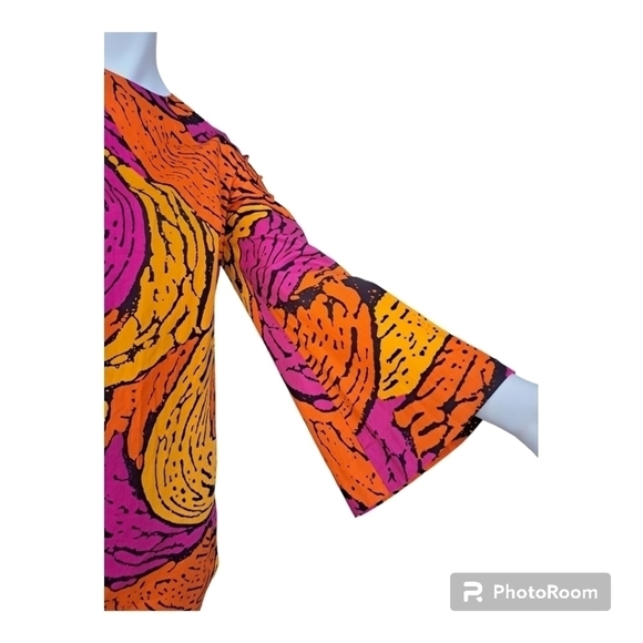 Guy Laroche en triomphe de Boussac couture vintage mini dress top or tunics - Picture 6 of 11